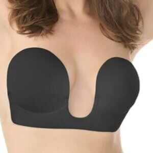 V-Bra Backless Strapless/Cup: A / Black